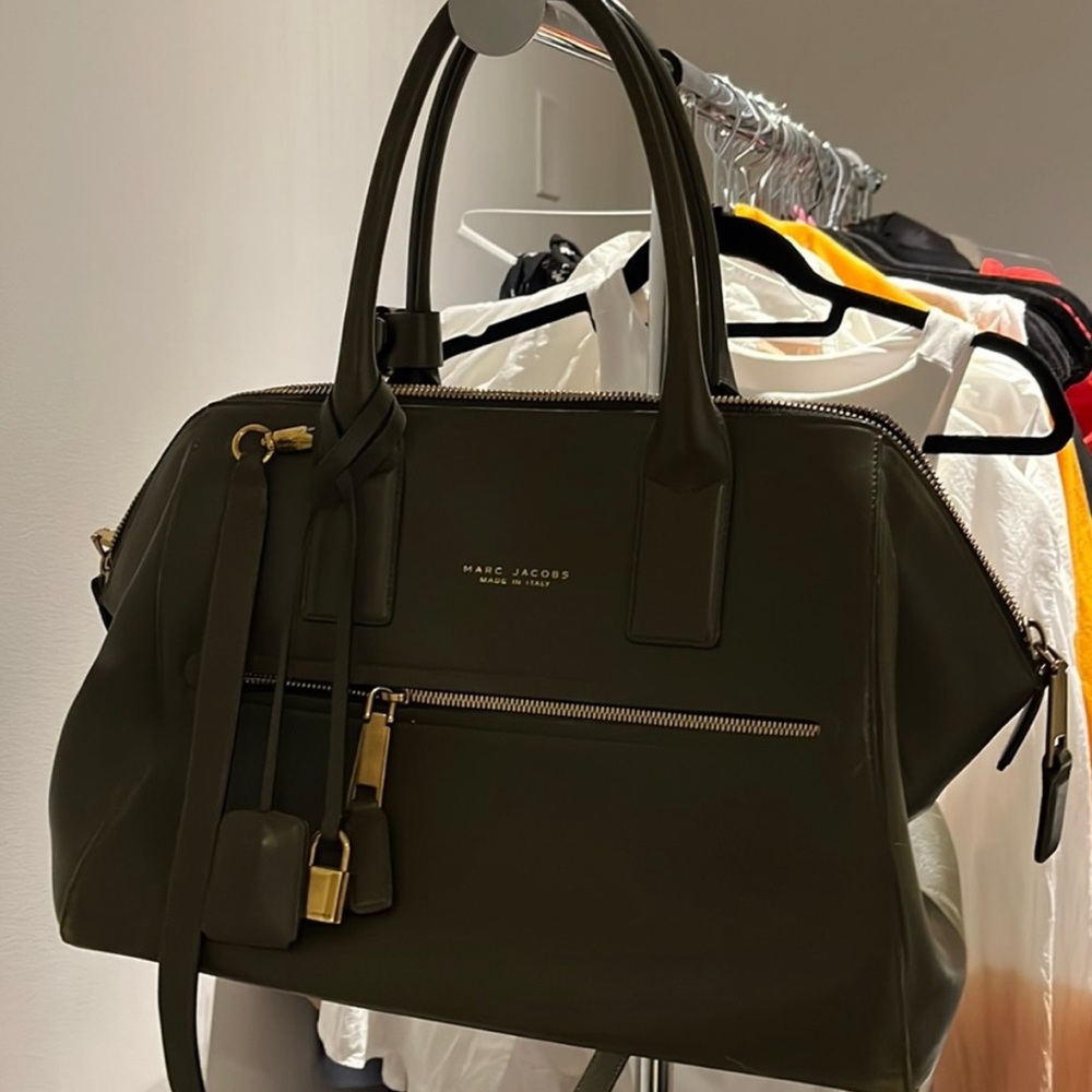 Marc Jacobs Dark Green Satchel Doctor Bag - Picture 2 of 8